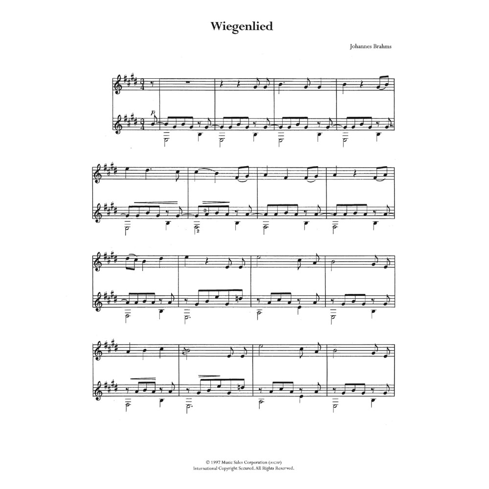 Wiegenlied (Lullaby)