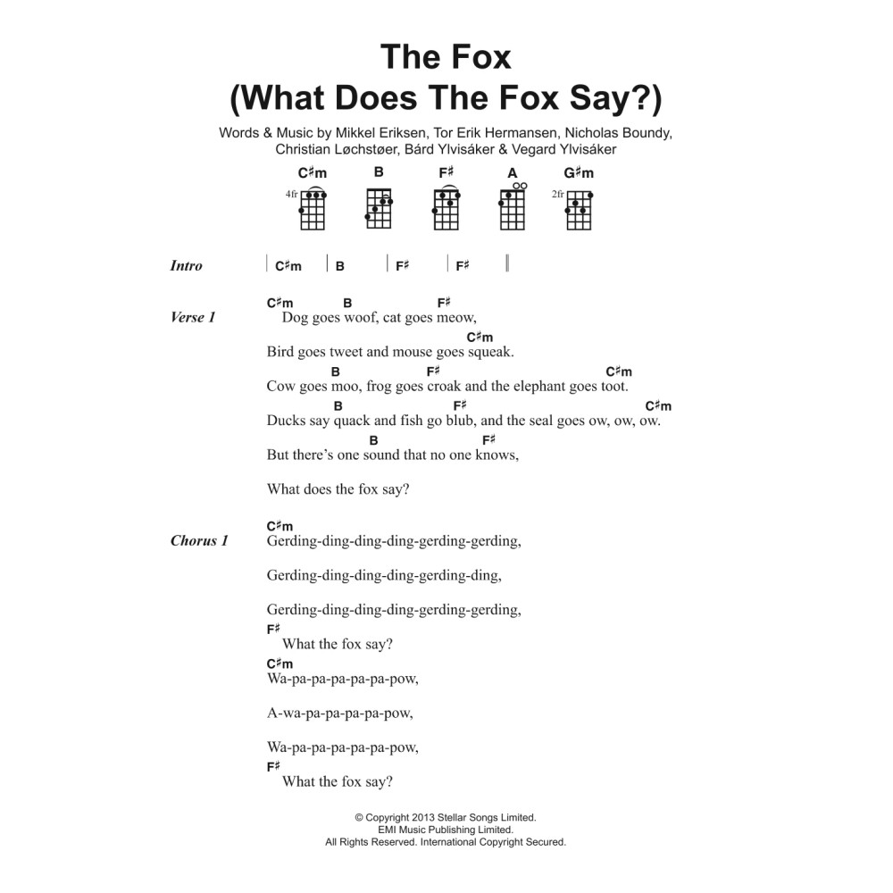 The Fox (What Does The Fox Say?)