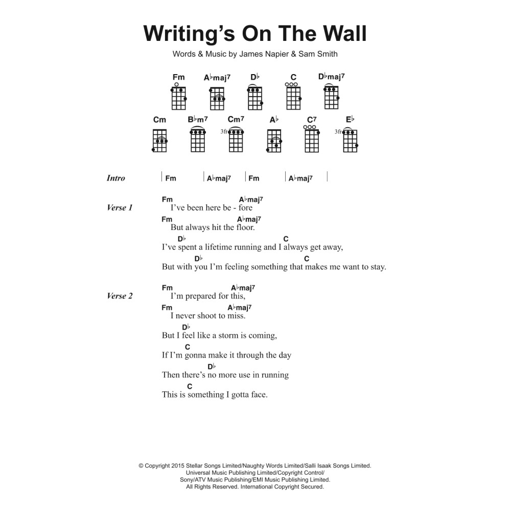 Writing's On The Wall (from James Bond: Spectre)