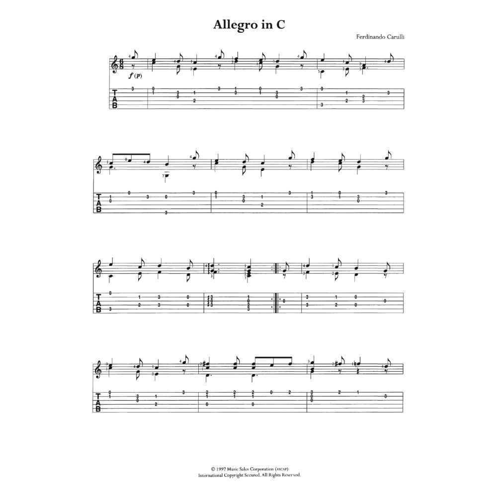 Allegro In C