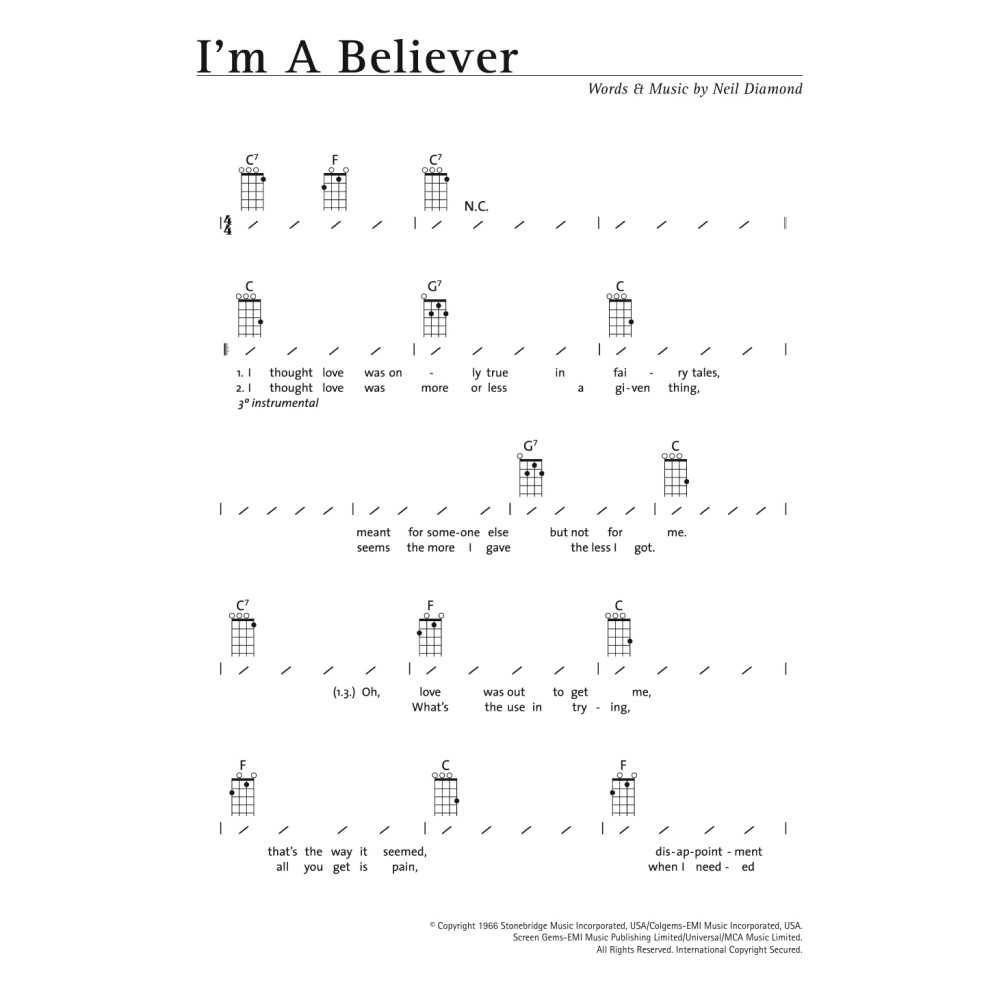 I'm A Believer