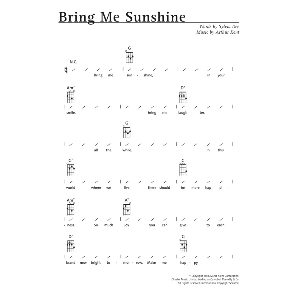 Bring Me Sunshine