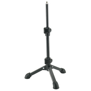 KM Black Table Microphone Stand