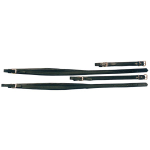 P.courroies Cuir Accord. 80/96b Noir