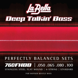 Jeu Basse La Bella Beatle Bass 50-100
