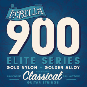 Jeu Classique La Bella Elite Nylon Gold