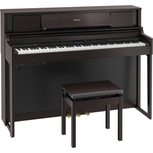 Roland LX705 Digital Upright Piano - Dark Rosewood