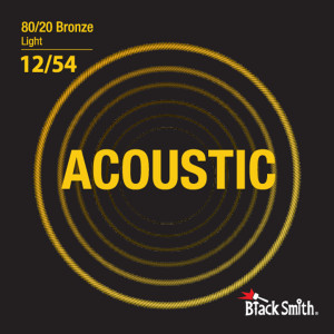Jeu Black Smith Acoustique Bronze 12-54