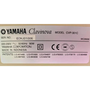 Yamaha Clavinova Piano numérique
