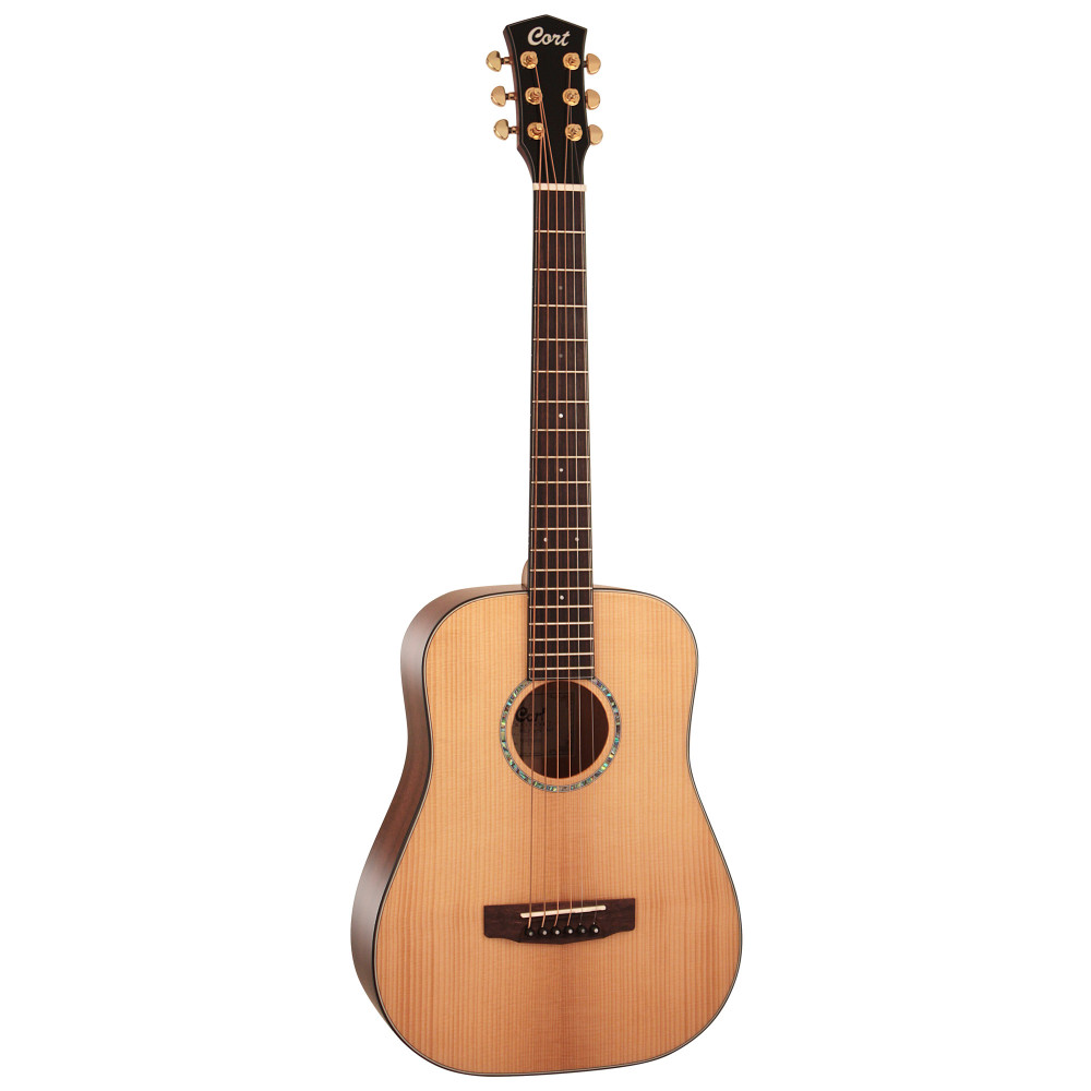 Cort Guitare Gold Mini Naturel Brillant