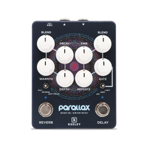 Pedale Keeley Parallax Bleu