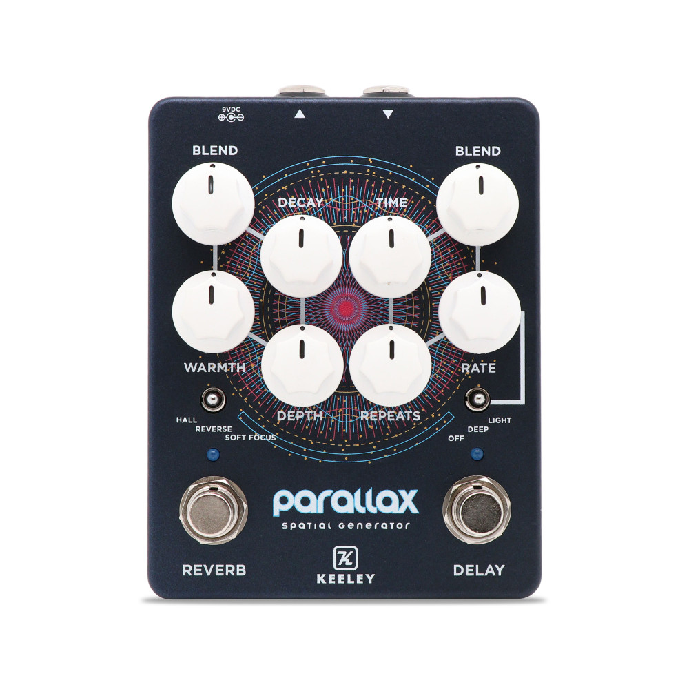Keeley Parallax Blue Pedal
