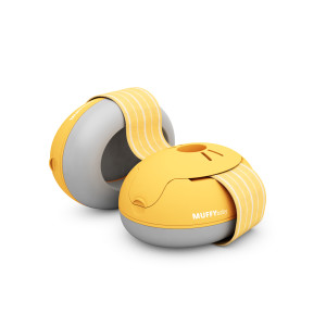 Casque Alpine Muffy Baby Jaune