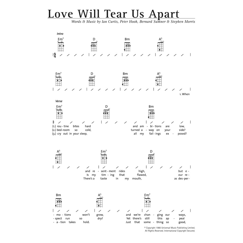 Love Will Tear Us Apart