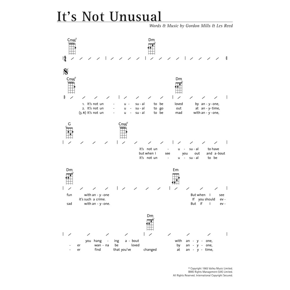 It's Not Unusual