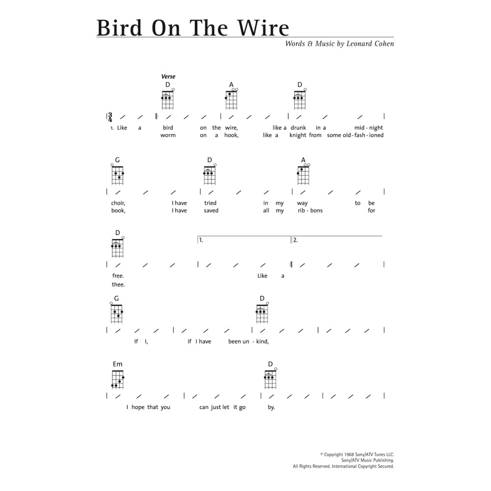 Bird On The Wire (Bird On A Wire)