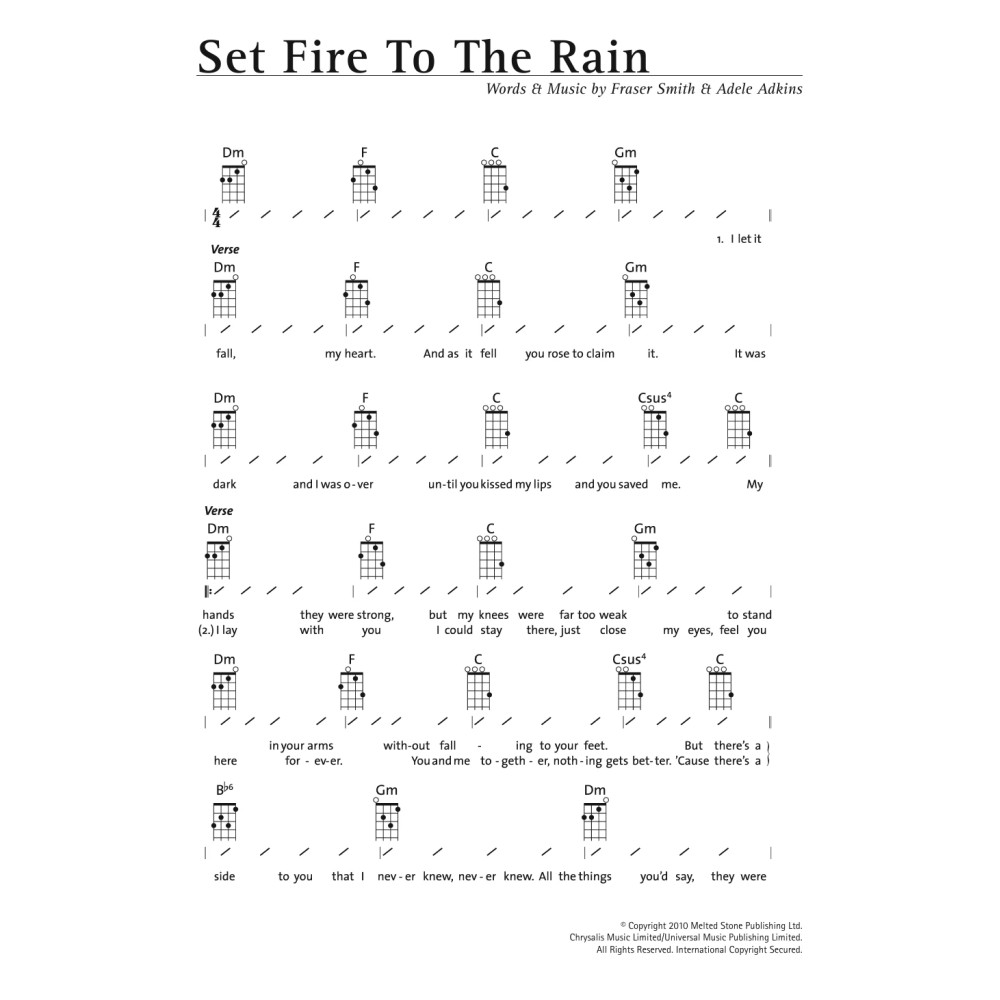 Set Fire To The Rain