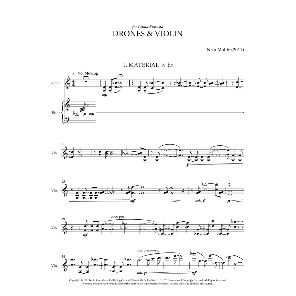 Drones And Violin