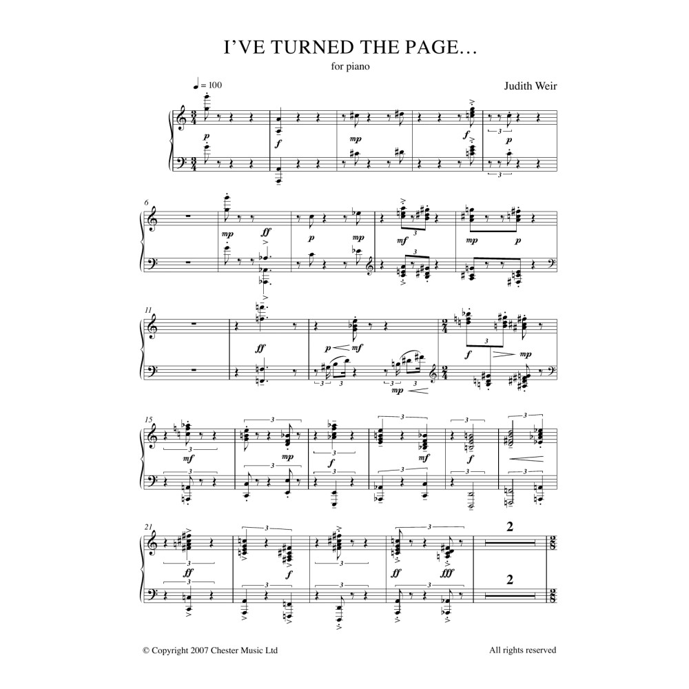 I've Turned The Page