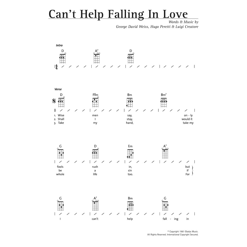 Can't Help Falling In Love