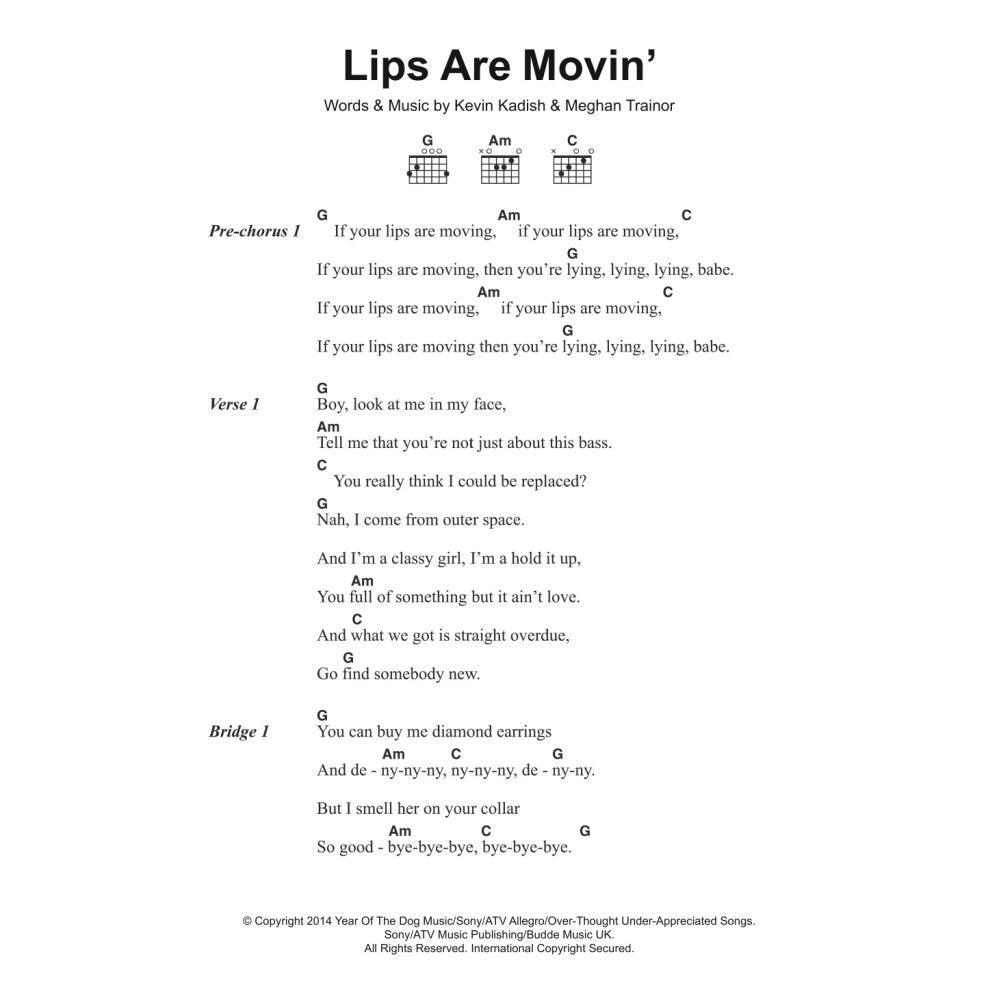 Lips Are Movin'