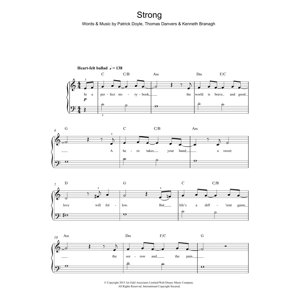 Strong (from the Motion Picture Cinderella)