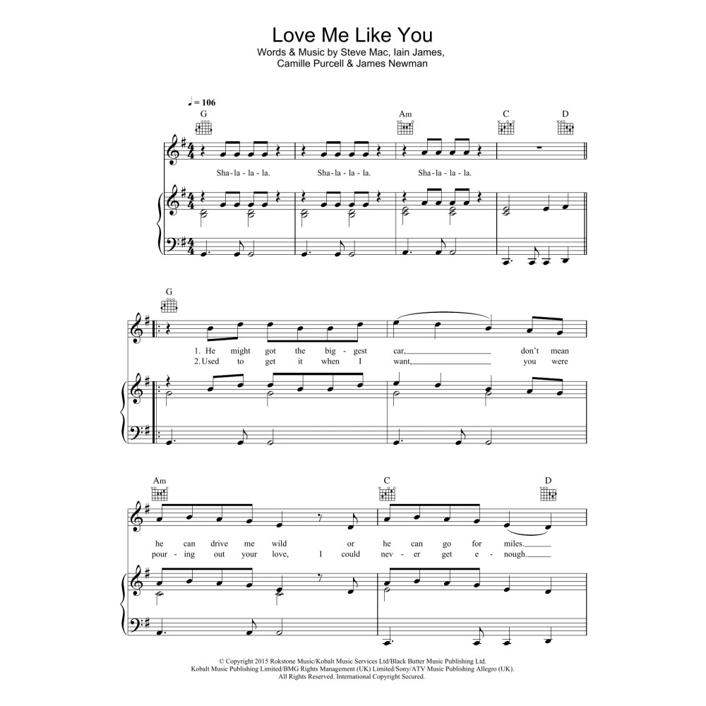 Love Me Like You