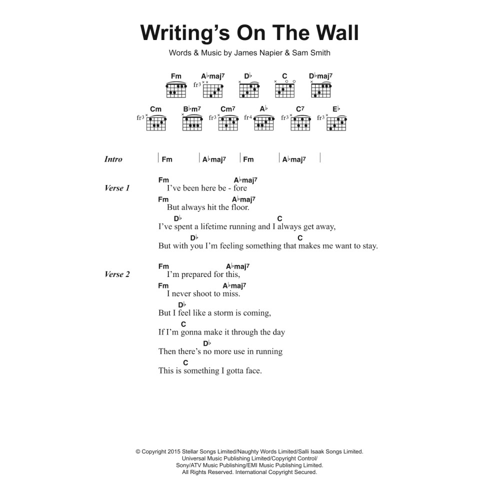 Writing's On The Wall