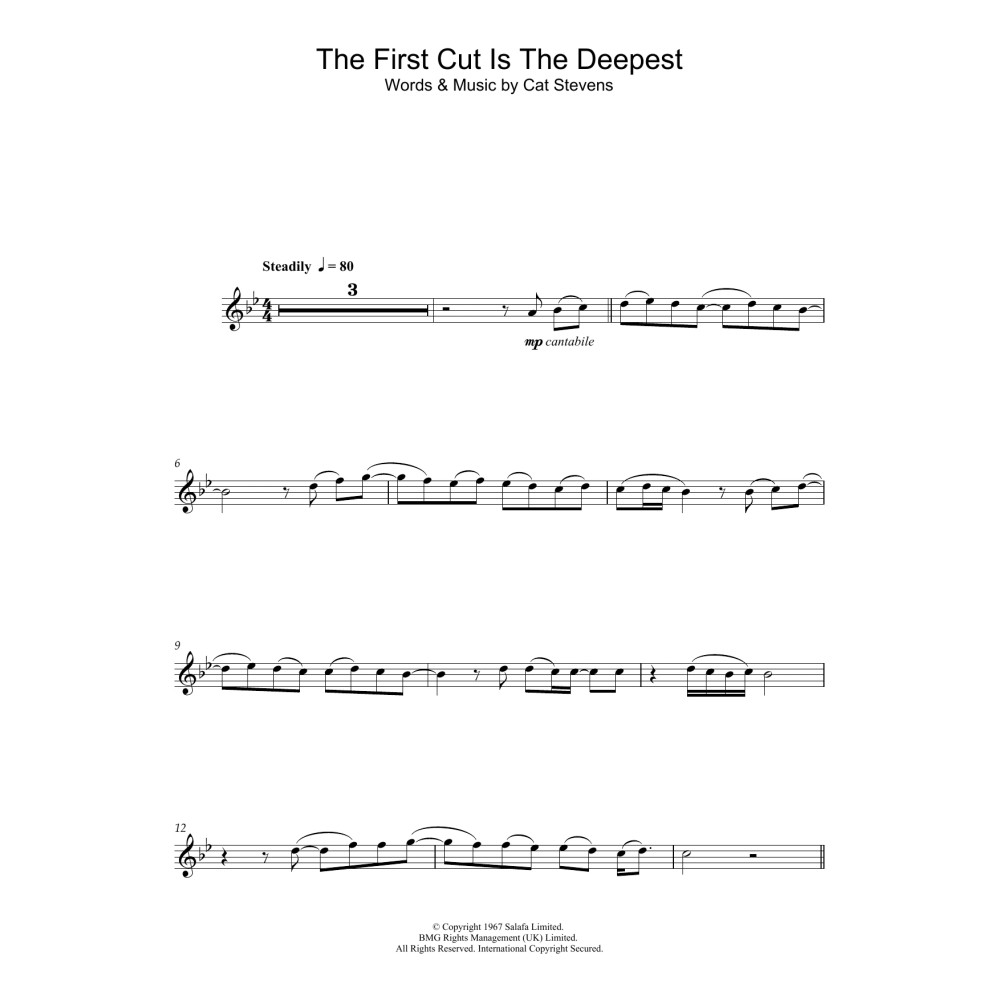 The First Cut Is The Deepest