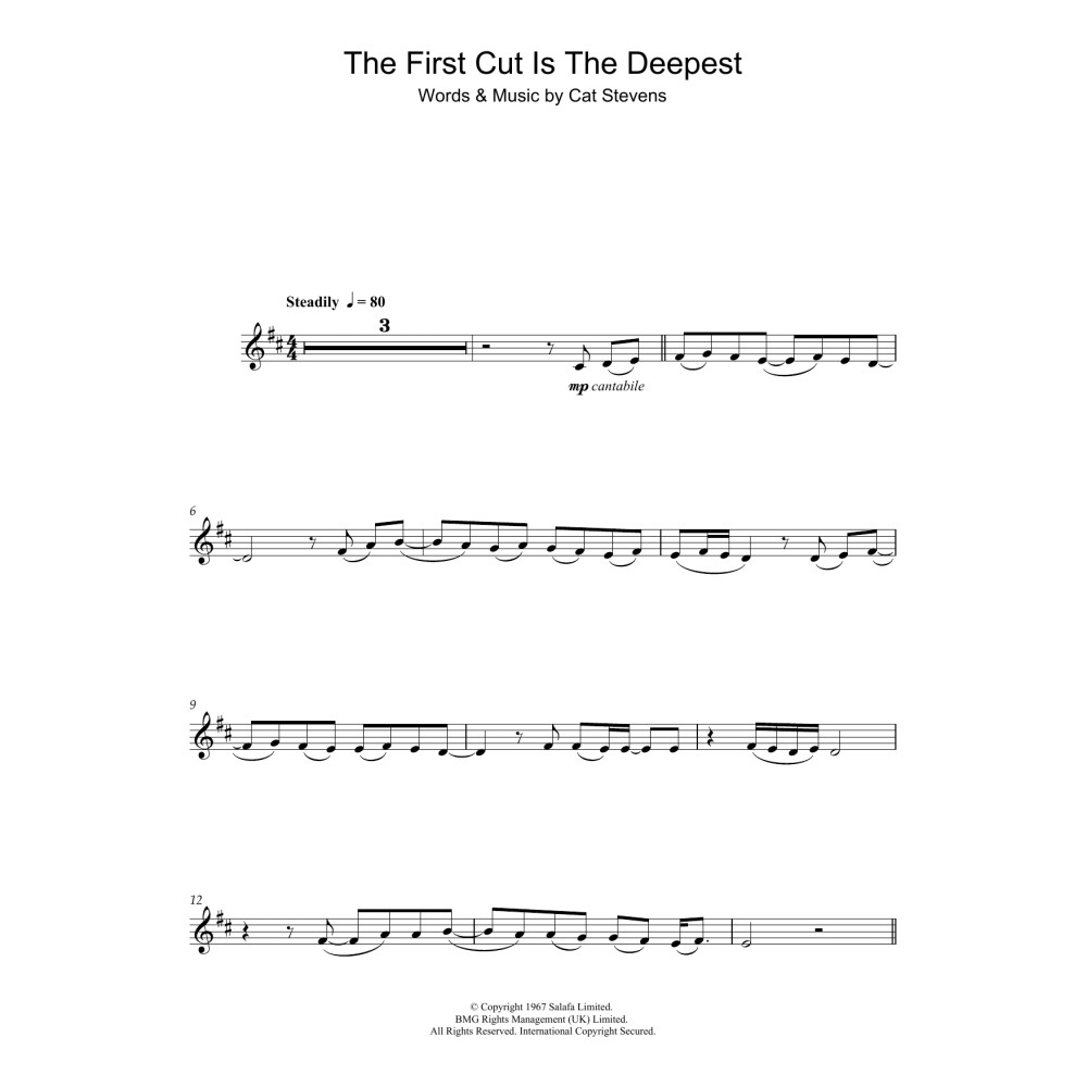 The First Cut Is The Deepest