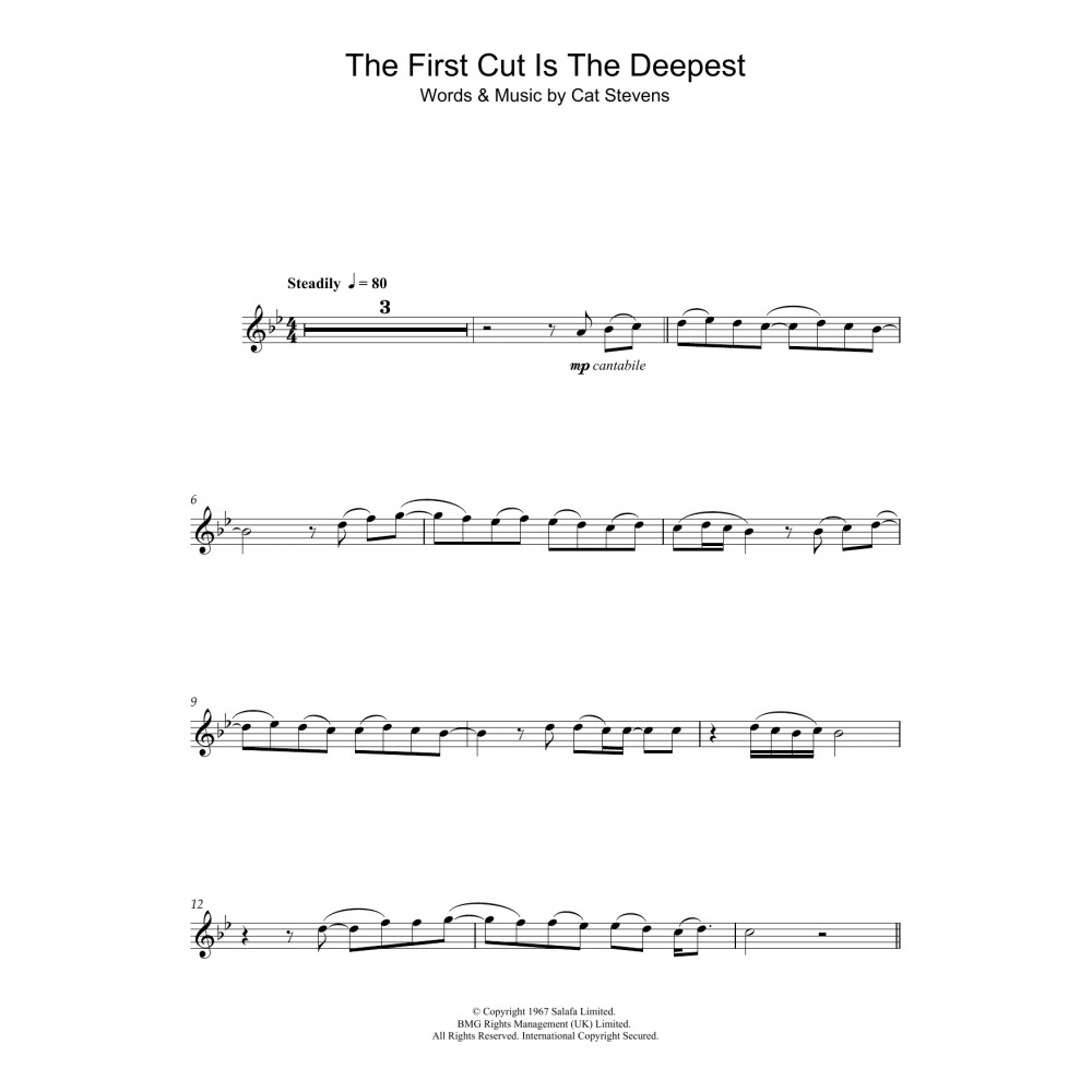The First Cut Is The Deepest