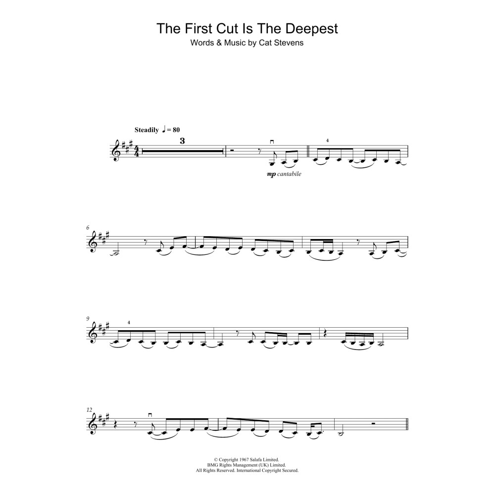 The First Cut Is The Deepest