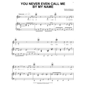 You Never Even Call Me By My Name