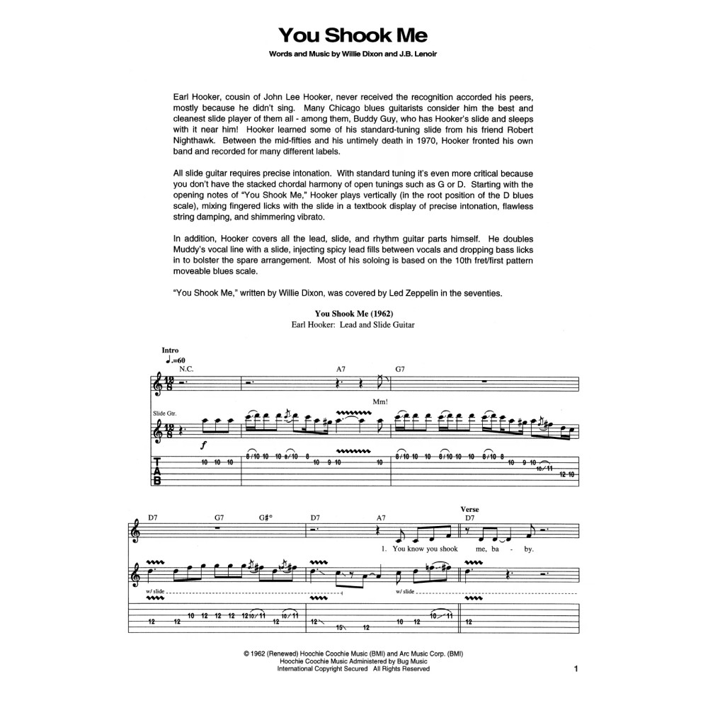 You Shook Me