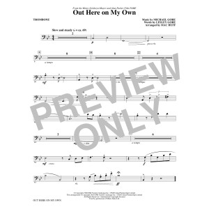 Out Here on My Own (from Fame) (arr. Mac Huff) - Trombone