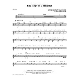 The Hope of Christmas - Guitar