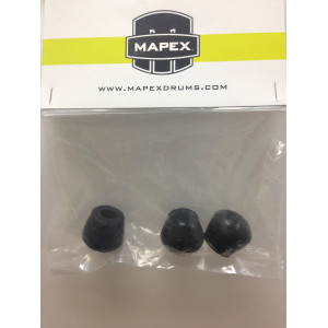 Mapex Pack De 3 Caoutchoucs Tom Basse