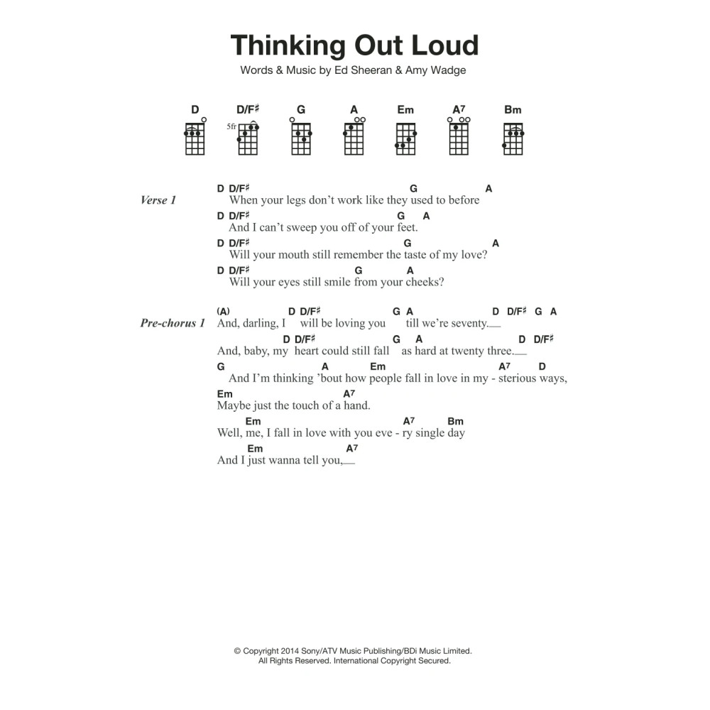 Thinking Out Loud