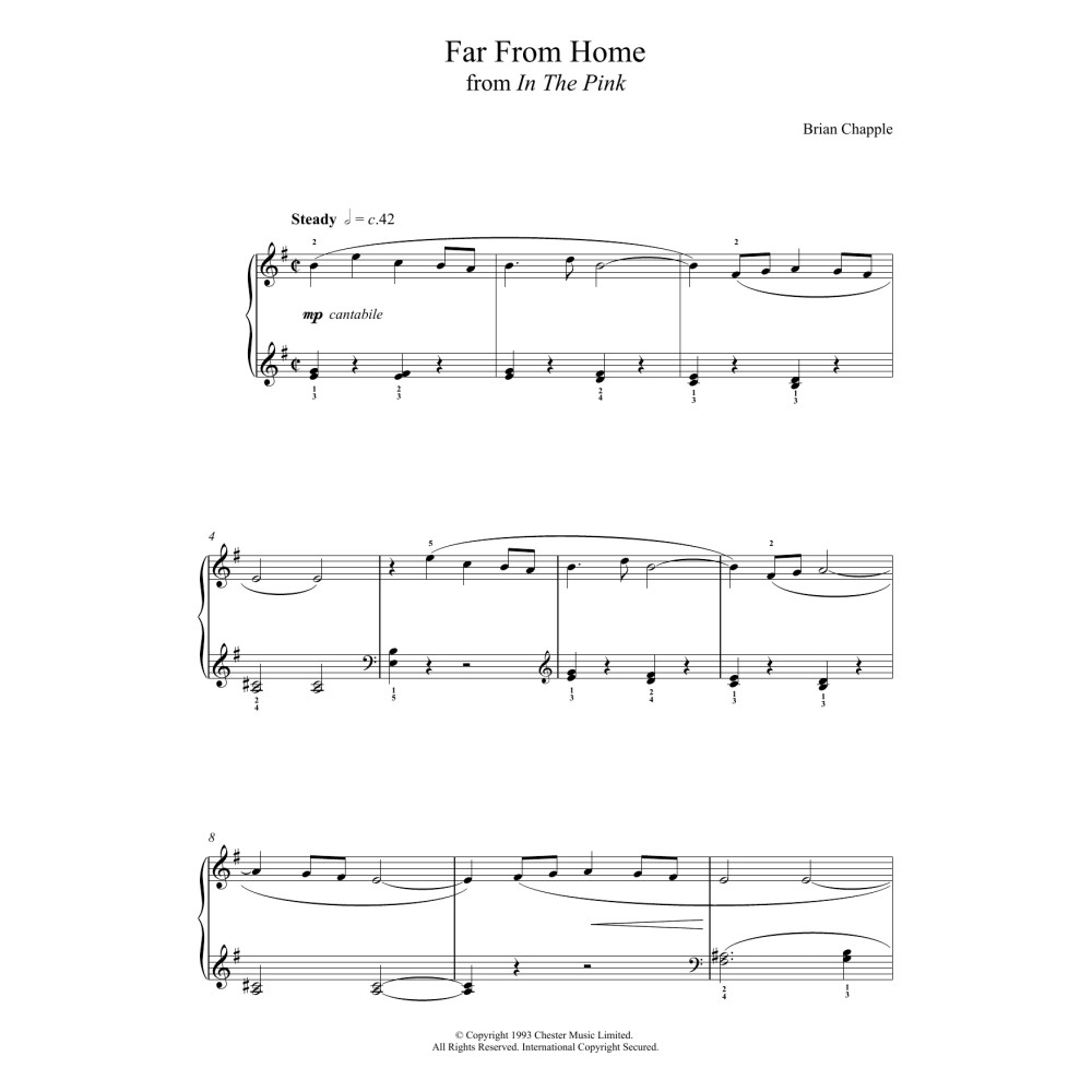 Far From Home (From In The Pink)