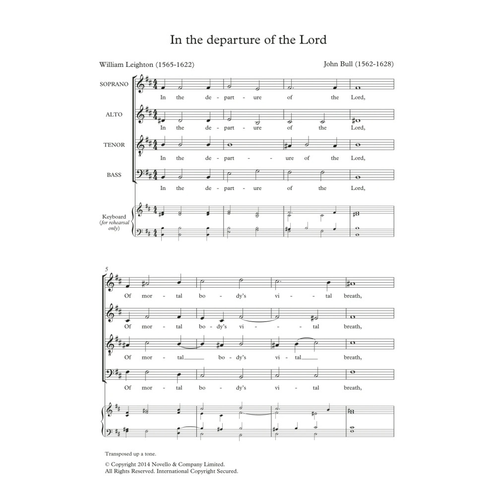 In The Departure Of The Lord