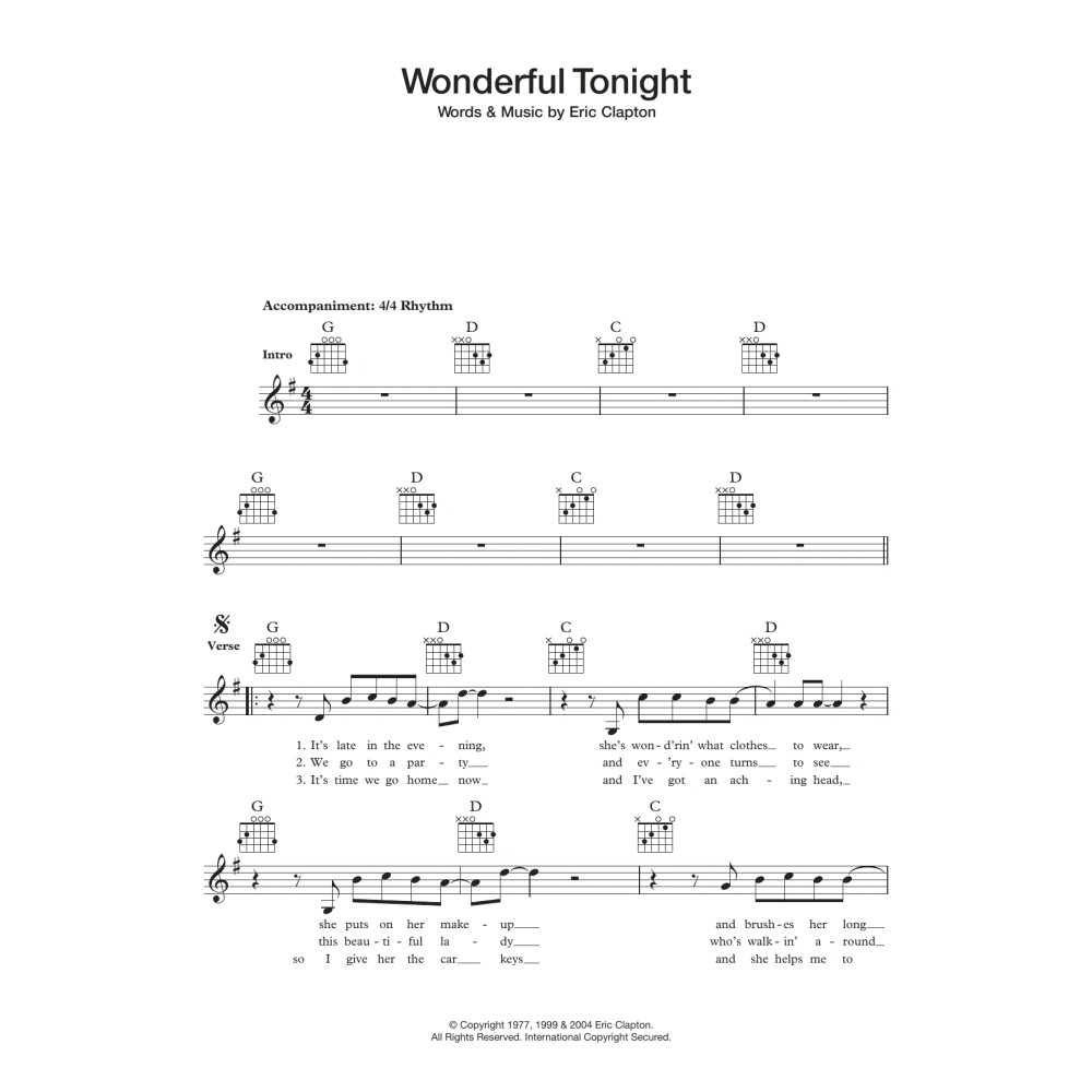 Wonderful Tonight