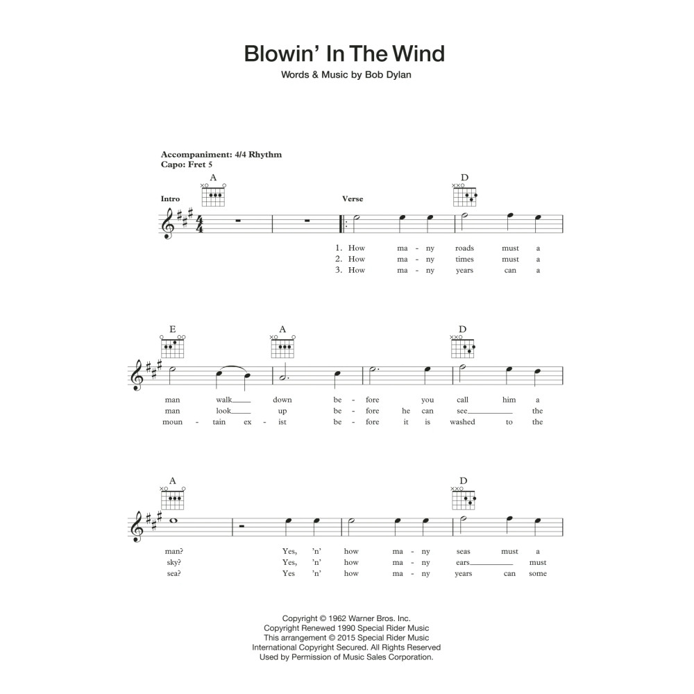 Blowin' In The Wind