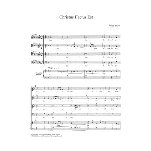 Christus Factus Est