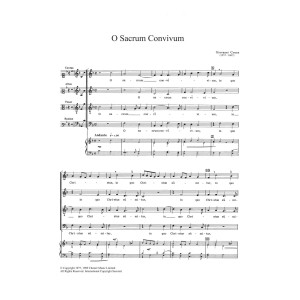 O Sacrum Convivium