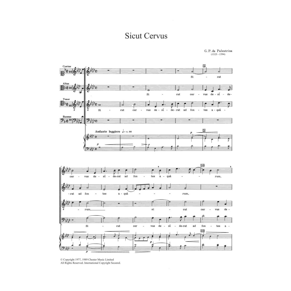Sicut Cervus