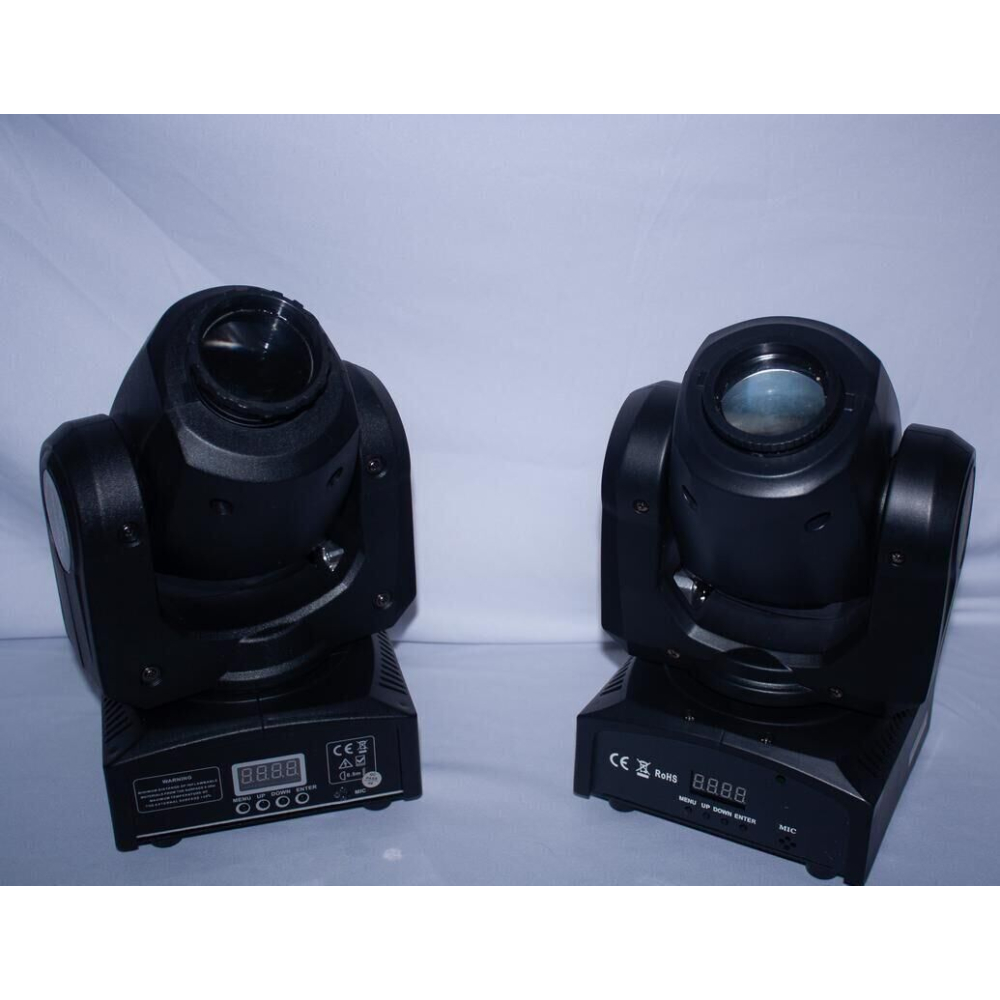 2 RGBW DMX512 lighting effects