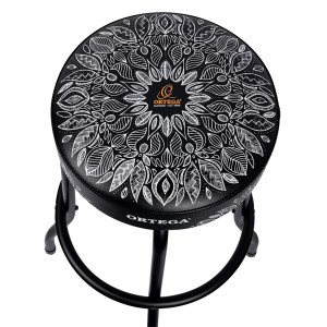 Ortega 30" White Stool