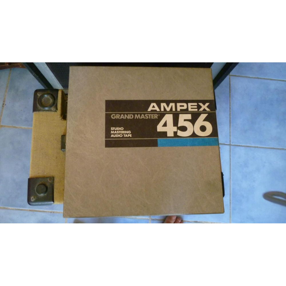 Ampex Grand Master 456 - Cinta magnética profesional de 1/2 pulgada