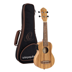 Ukulele Soprano Ortega, Zebra, Eq