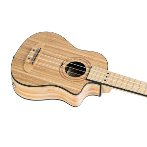 Ortega Ukulele Soprano Ortega, Bambou Massif Eq